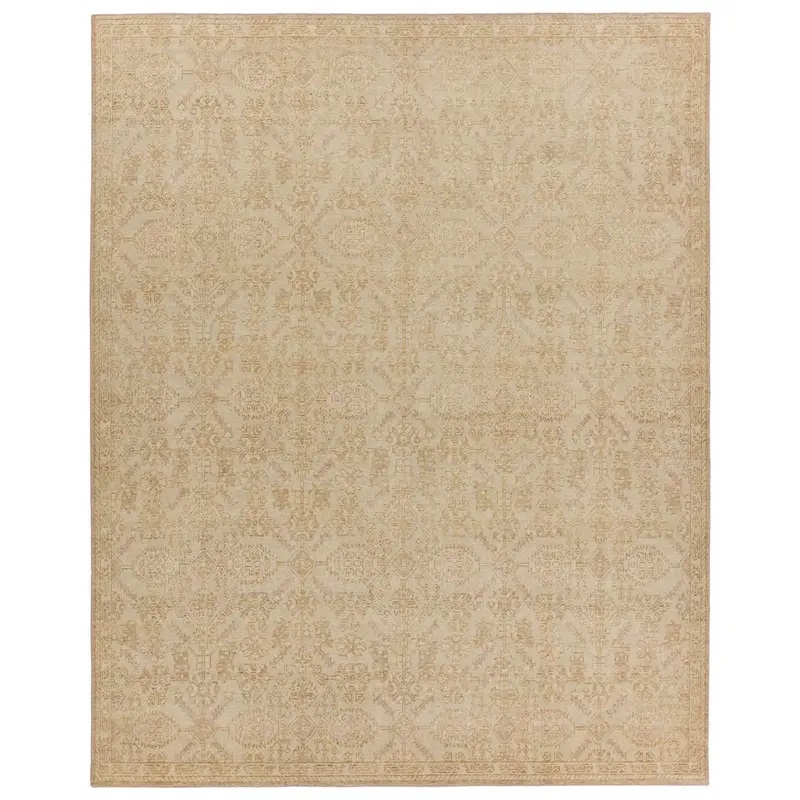 Oushak Rugs Onessa ONE09 Ivory - Beige & Camel - Taupe Hand Knotted Rug