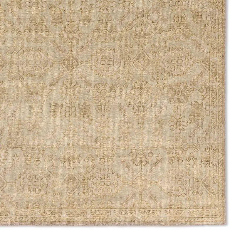 Oushak Rugs Onessa ONE09 Ivory - Beige & Camel - Taupe Hand Knotted Rug