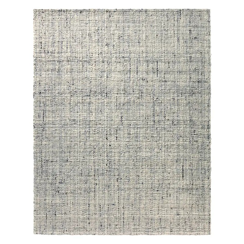 Casual & Solid Rugs Cambridge CMB05 Ivory - Beige & Medium Blue - Navy Hand Woven Rug