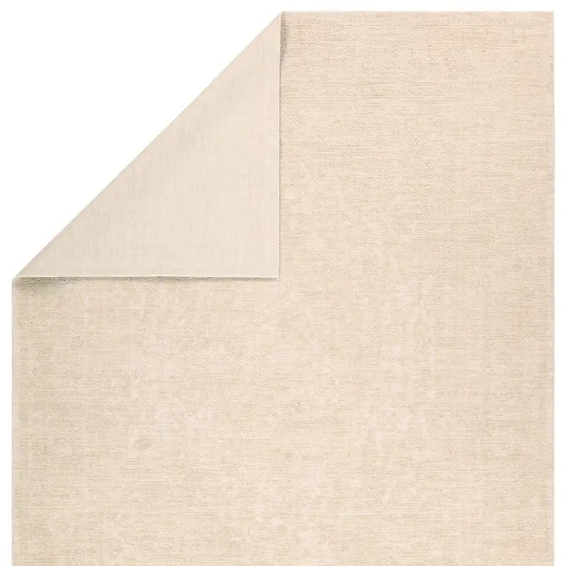 Casual Rugs & Solid Rugs Serenita SRE01 Ivory - Beige Machine Made Rug