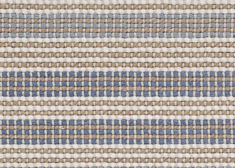 Custom & Wall to Wall Rugs Aurora 7540/0001 Blue Medium Blue - Navy & Ivory - Beige Machine Made Rug