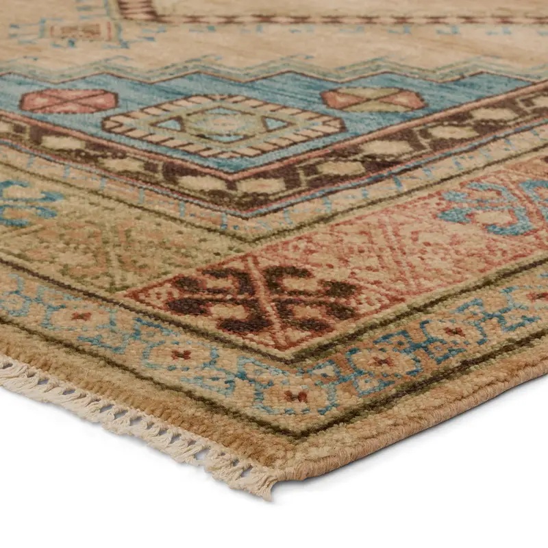 Traditional & Oriental Rugs Reza REZ02 Camel - Taupe Hand Knotted Rug