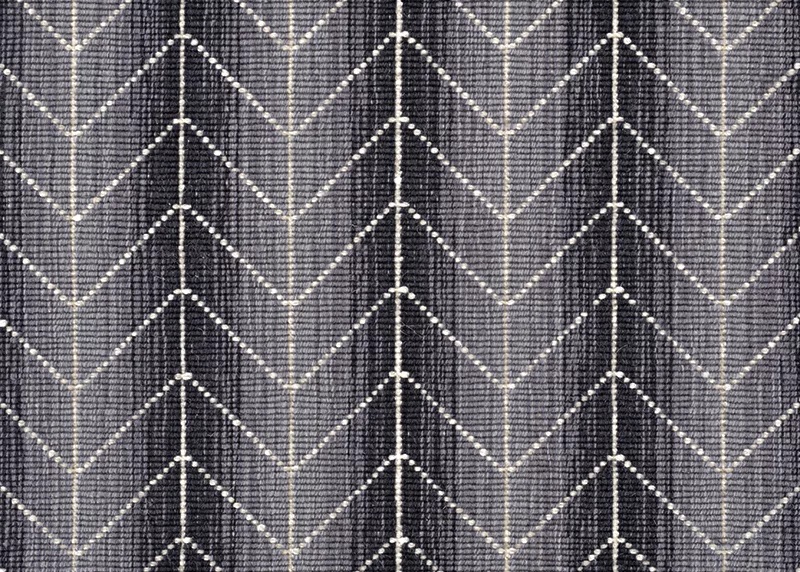 Custom & Wall to Wall Rugs Caymus 6546/0005 Grey Black - Charcoal & Lt. Grey - Grey Machine Made Rug