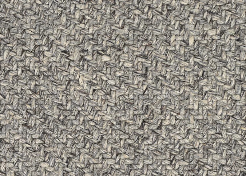 Custom & Wall to Wall Rugs Cottage Tweed 3639/0001 Grey Lt. Brown - Chocolate & Lt. Grey - Grey Machine Made Rug