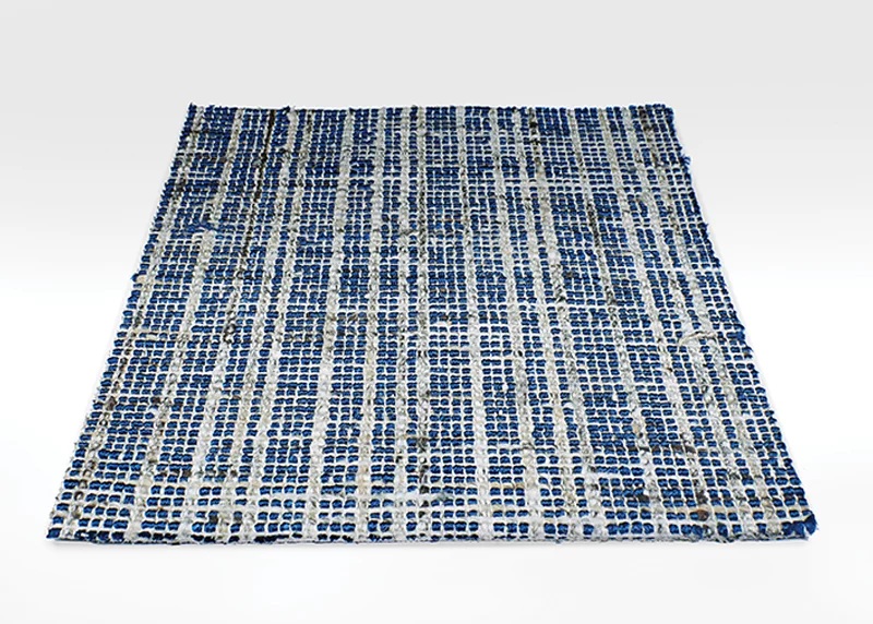 Custom & Wall to Wall Rugs Creekside 8610/0006 Denim Medium Blue - Navy Machine Made Rug