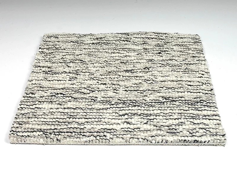 Custom & Wall to Wall Rugs Dazzle 2259/0001 Ivory Ivory - Beige & Black - Charcoal Machine Made Rug