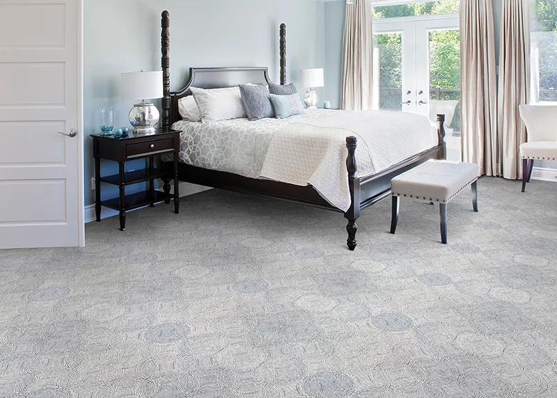 Custom & Wall to Wall Rugs Equinox 3214/0005 Platinum Lt. Grey - Grey Machine Made Rug