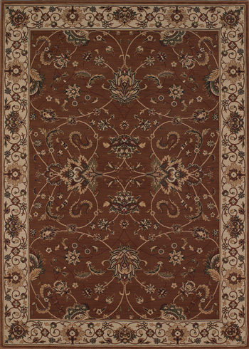 Clearance & Discount Rugs IMPERIAL IP111 Lt. Brown - Chocolate & Ivory - Beige Machine Made Rug