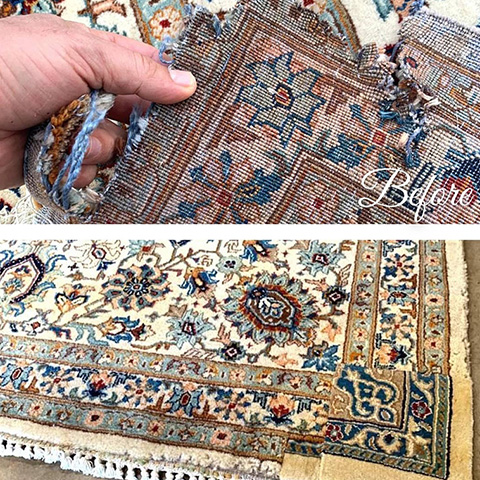 Rug Repair and Restoration - Rug Re-weaving at Oriental Designer Rugs ...